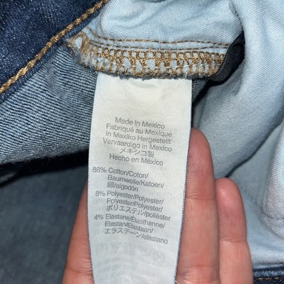 Madewell Petite Curvy High Rise Skinny‎ Jeans Lucille Wash 35P - Picture 8 of 8